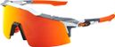 100% Speedcraft SL - Soft Tact Grey - Red Multi-layer Mirror Hiper Lenses