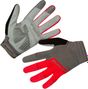 Endura Hummvee Plus II Long Gloves Red