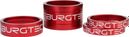 Burgtec Stem Kit Race Red (5mm x2. 10mm . 20mm )