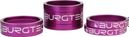 Burgtec Stem  Kit Purple Rain (5mm  x2. 10mm . 20mm )