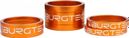Burgtec Stem Kit Eisen Bro Orange (5 mm x 2, 10 mm, 20 mm)