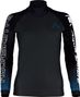 Aquasphere Women's Aquaskin Top V3 Long Sleeve Black Blue