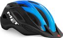 Met Crossover All-Moutain Helmet Glossy Black Cyan 2021