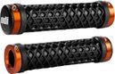 Pack poignee ODI vans lock on 130mm noir/orange
