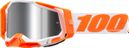Masque 100% Racecraft 2 Orange | Verres Miroir Argents