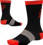Chaussettes Ride Concepts Ride Every Day Noir/Rouge