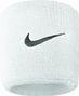 Bandeaux éponge Poignet Nike Swoosh Blanc (Paire)