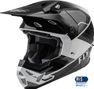 Fly Racing Formula CP Rush Full Face Helmet Grey / Black / White