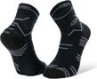 Paar BV Sport Trail Ultra Socken Schwarz Grau