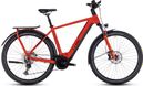 Cube Kathmandu Hybrid EXC 750 Bicicletta elettrica da città Shimano Deore 12S 750 Wh 700 mm Rosso 2023