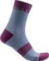 Castelli Velocissima 12 Purple Women's Socks