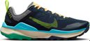 Nike React Wildhorse 8 Women's Running Shoes Blue Green