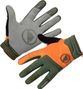 Endura Singletrack Long Gloves Green / Orange