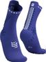 Chaussettes Compressport Pro Racing Socks v4.0 Trail Bleu/Blanc 