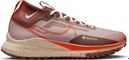 Chaussures de Trail Running Femme Nike React Pegasus Trail 4 GTX Gris Marron Rouge
