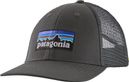 Patagonia P-6 Logo LoPro Trucker Hat Gray
