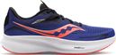 Saucony Ride 15 Running Shoes Blue Red