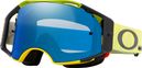 Oakley Airbrake MTB Goggle Troy Lee Design Revel Yellow / Black Ice Iridium / Ref : OO7107-19