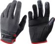 Long Chrome Cycling Gloves Gray / Black