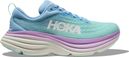 Chaussures de Running Hoka Femme Bondi 8 Bleu Violet