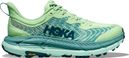 Chaussures de Trail Running Hoka Femme Mafate Speed 4 Vert Bleu