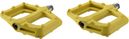 Pair of Race Face Ride Yellow Pales