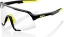 100% S3 Gloss Black Goggles - Photochromic Lens