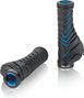 Paire de Grips Ergonomiques XLC GR-S30 130 mm Noir/Bleu