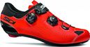 Chaussures Route Sidi Genius 10 Rouge Noir