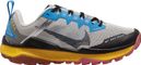 Nike React Wildhorse 8 Black Blue Yellow Women's Trail Running Shoes