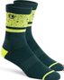 Crankbrothers Icon MTB Socks Limited Edition Splatter Black/Lemon Green