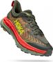 Chaussures Trail Running Hoka Mafate Speed 4 Khaki Rouge
