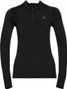 Odlo Merino 200 Women's 1/2 Zip Long Sleeve Jersey Black