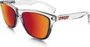 Gafas Oakley FROGSKINS rojo claro Iridium / Miroir OO9013-A5