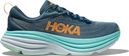 Hoka One One Bondi 8 Blue Orange Men's Running Shoes