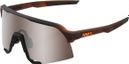 100% Goggles - S3 Translucent Matte Brown - HiPER® Silver Mirror Lenses