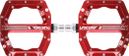SB3 Unicolor 2 Red Flat Pedals