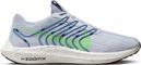 Hardloopschoenen Nike Pegasus Turbo Flyknit Next Nature Gris Bleu Vert