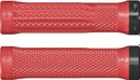 Pair of Red OneUp Lock-On Grips