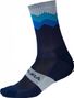 Paar Endura Crest Line Socken Blau