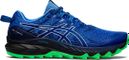 Chaussures Running Asics Gel Trabuco 10 Bleu Vert