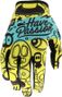 Evolve Passion Gloves Turquoise Blue / Yellow