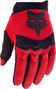 Fox Junior Dirtpaw Gloves Fluorescent red